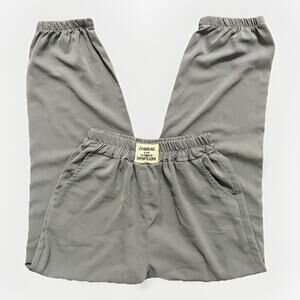 Zhanbiao Blue Pants Size 10-15 Elastic Waist Ankle Cuffs Casual Lightweight